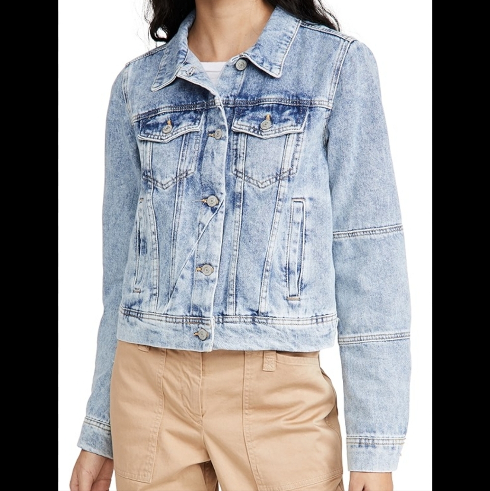 Free People - Rumors Denim Jacket Light Wash